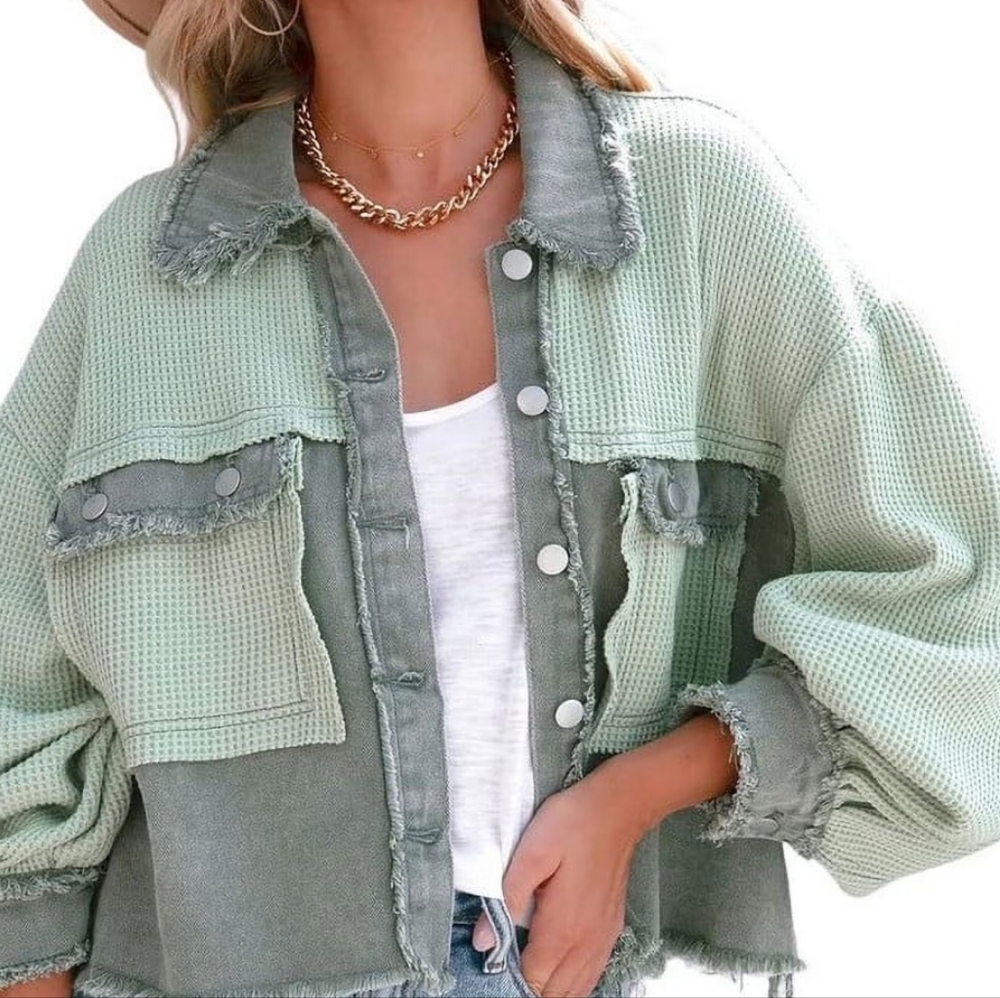 ChouYatou Oversized Shacket - Picture 2 of 14
